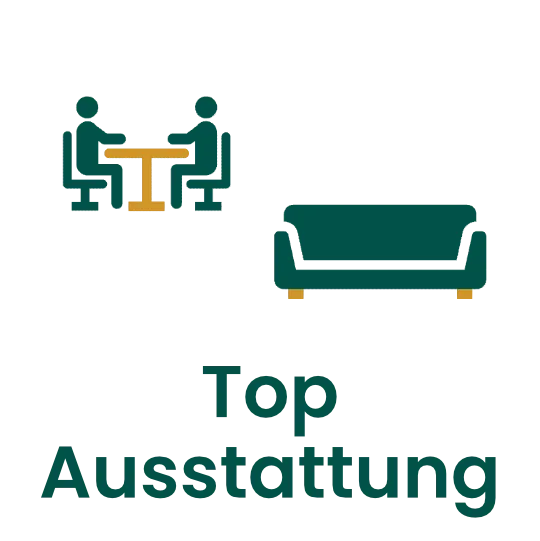 Gute Ausstattung